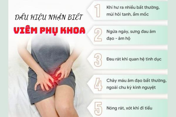 Các triệu chứng nhận biết bệnh viêm phụ khoa ở nữ giới