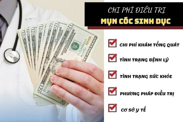 Chi phí điều trị mụn cóc sinh dục phụ thuộc vào nhiều yếu tố khác nhau